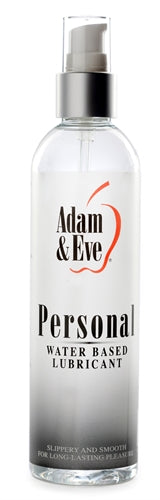 Adam and Eve Personal Water Based Lubricant 8 Oz AE-LQ-5584-2