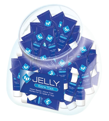 ID Jelly Extra Thick Water-Based Lubricant - 12ml Tubes - 72 Pieces Jar ID-KRT-J0D