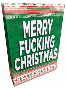 Merry Fucking Christmas - Large Gift Bag K-GB426