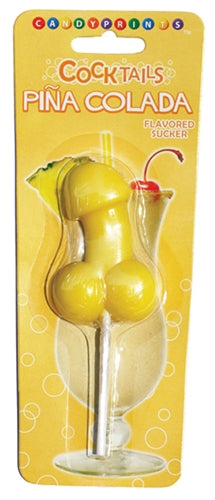 Pina Colada Cocktail Sucker CP-6715