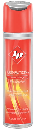 ID Sensation Warming Water Based Lubricant 8.5 Oz ID-SNS-08