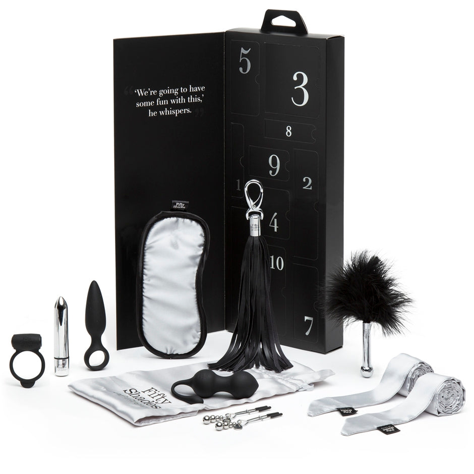 Fifty Shades of Grey Pleasure Overload 10 Days of  Play Gift Set LHR-75165