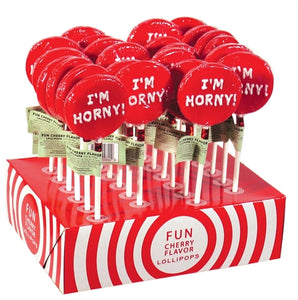 i'm Horny! Lollipops - 24 Piece Display CP-600