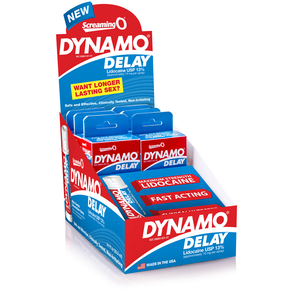 Dynamo Delay Spray - 6 Count Display DD-R6-110D