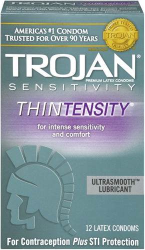 Trojan Sensitivity Thintensity - 12 Pack TJ92673