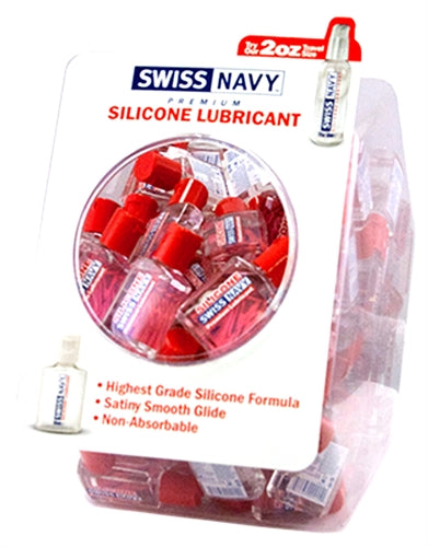 Swiss Navy Silicone - 100 Count Bowl - 20ml Bottles MD-SN100SILFISH