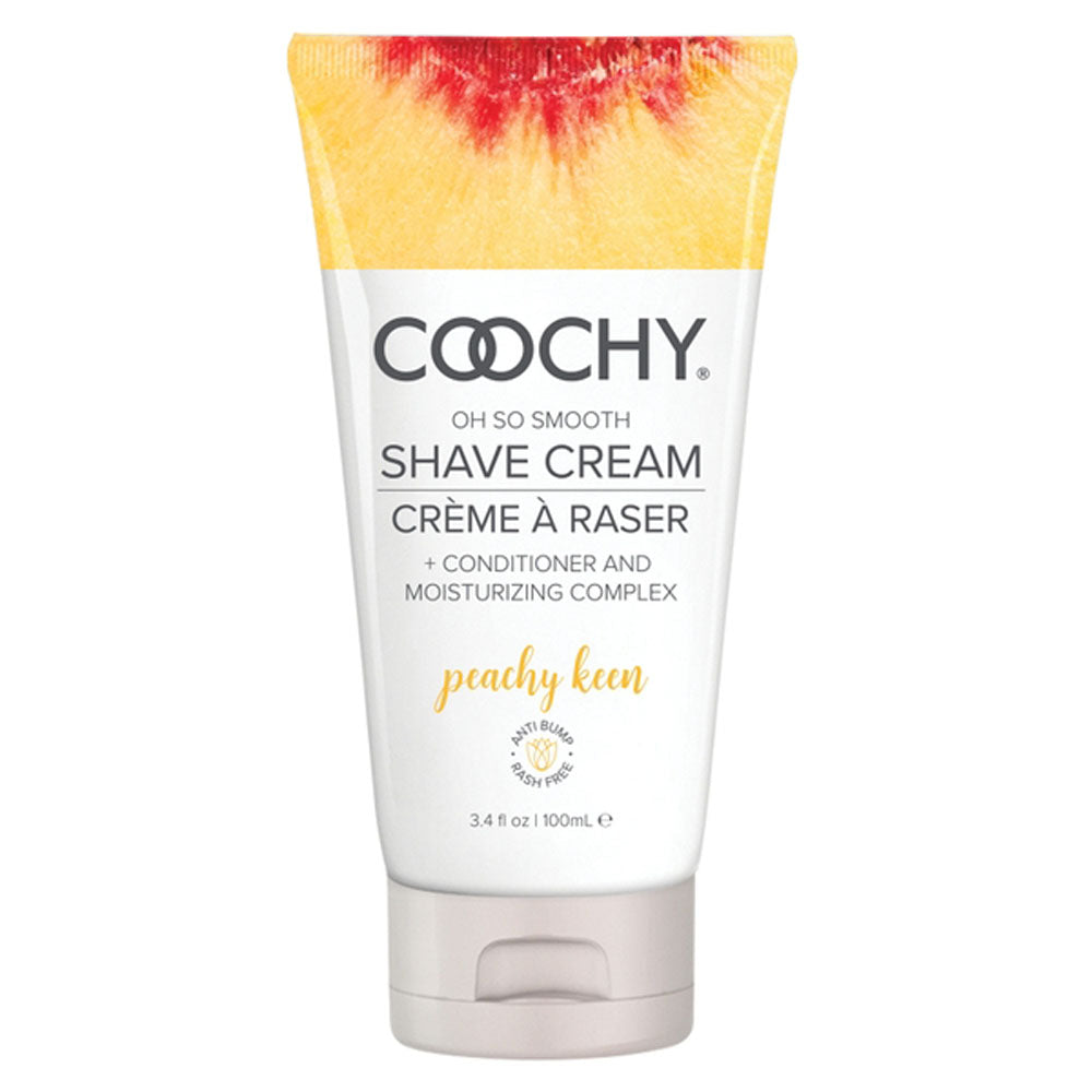 Coochy Oh So Smooth Shave Cream - Peachy Keen 3.4 Fl Oz 100ml COO1014-03