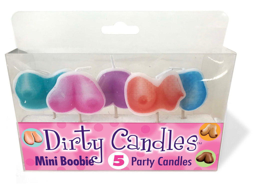 Dirty Boob Candles 5 Party Candles CP-988