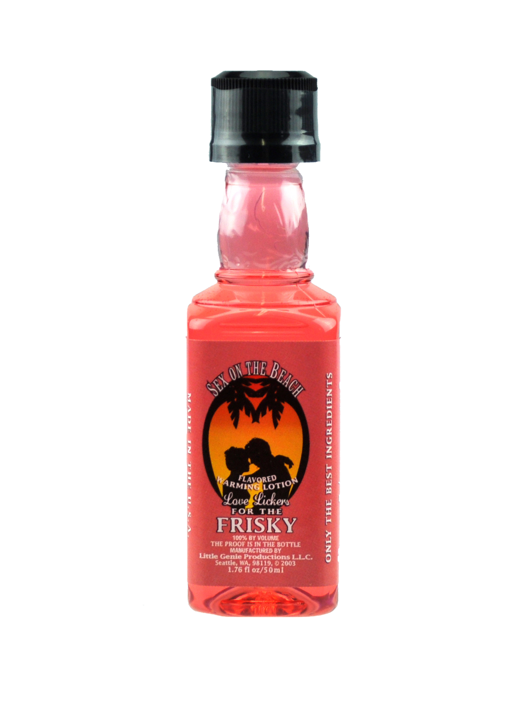 Love Lickers Massage Oil - Sex on the Beach - 1.76 Fl. Oz. LG-BT018