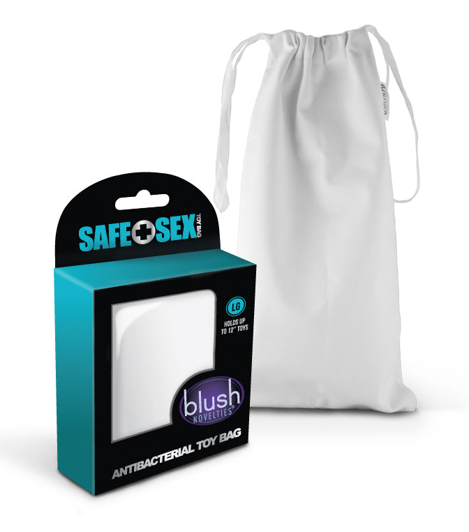 Safe Sex - Antibacterial Toy Bag - Large - Each BL-99915E