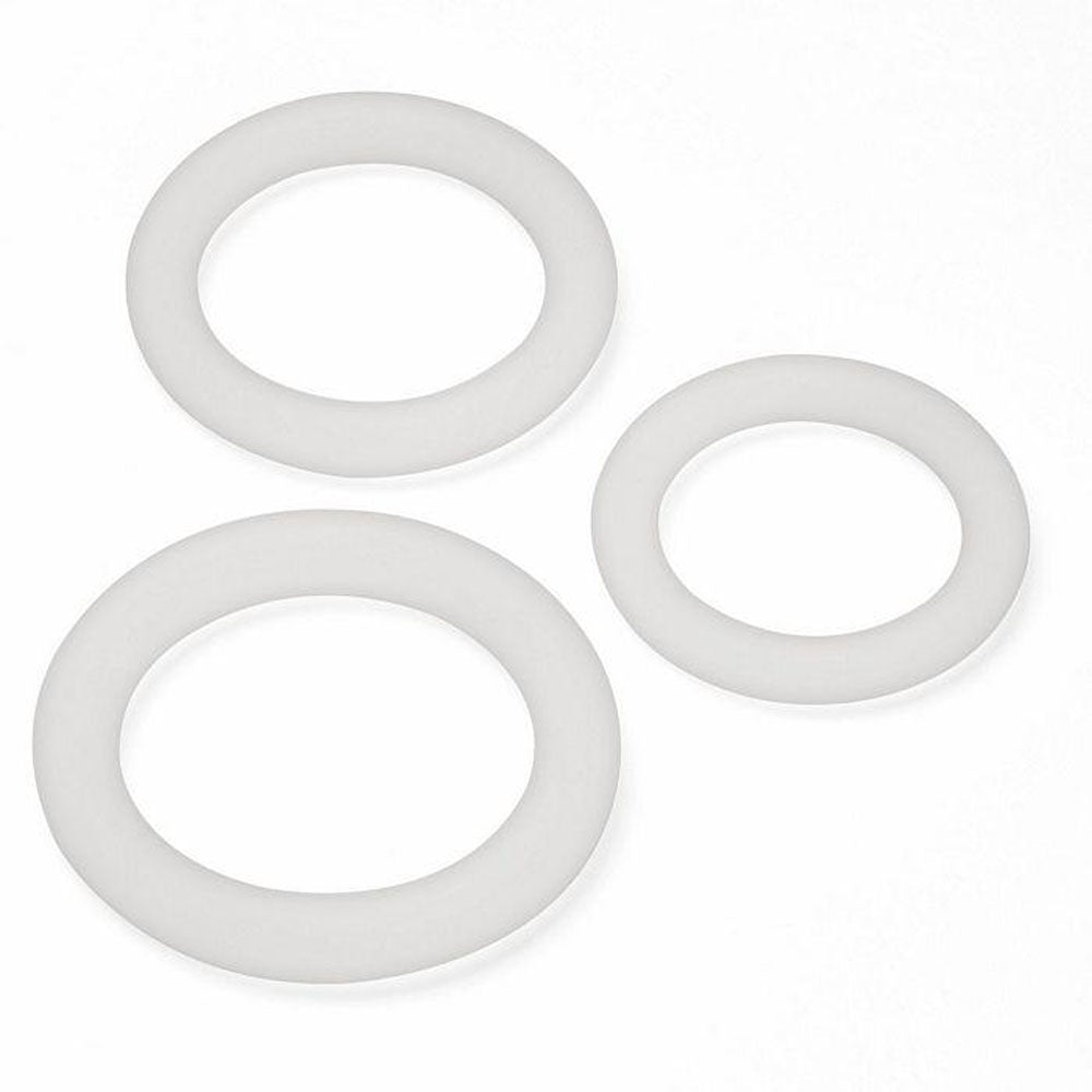 Cloud 9 Pro Sensual Silicone Cock Ring 3 Pack WTC85212