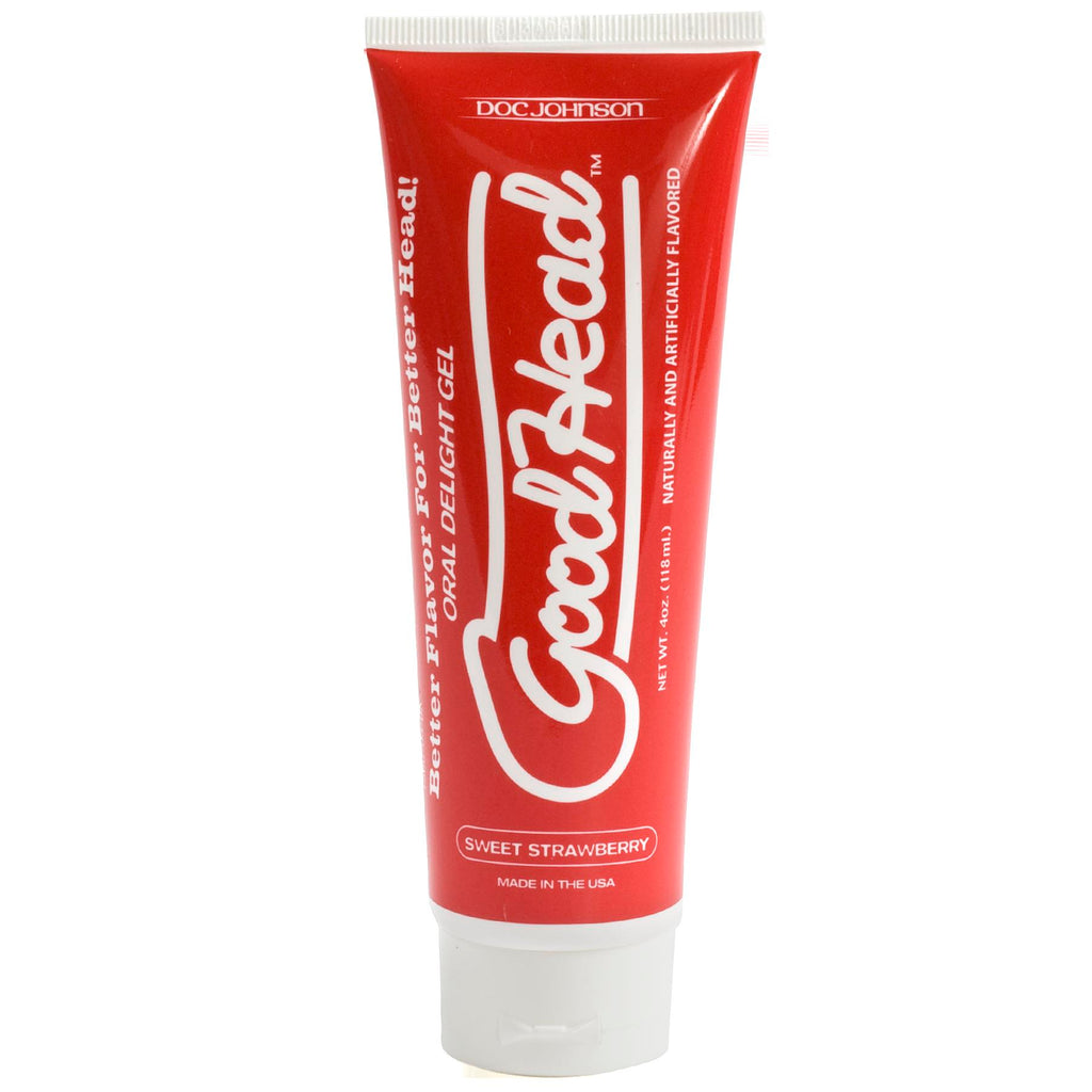 Good Head Oral Delight Gel 4 Oz - Strawberry DJ1360-03