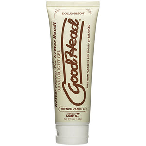 Goodhead - Oral Delight Gel - 4 Oz Tube - French  Vanilla DJ1360-08-BU