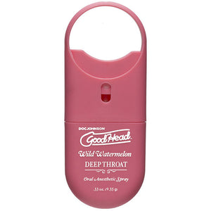 Goodhead - Deep Throat Spray to-Go - Wild  Watermelon - .33 Oz. DJ1360-40-CD