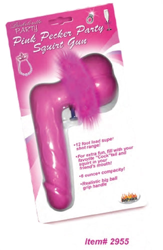 Pink Pecker Pary Squirt Gun HTP2955