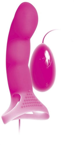 Adam and Eve Silicone G-Spot Touch Finger Vibrator - Pink AE-WF-9360-2