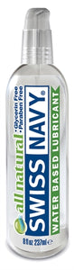 Swiss Navy Premium All Natural Lubricant - 8 Oz. MD-SNAN8