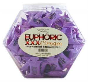 Euphorix XXX Cream - 72 Piece Fishbowl - 10 ml Pillows CF-EUR-10D