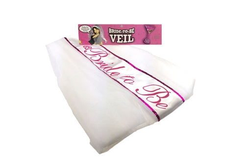 Bride-to-Be Veil - White LG-NVC039