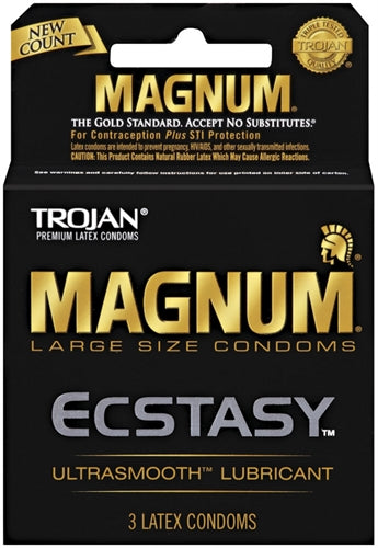 Trojan Magnum Ecstasy - 3 Pack TJ64720