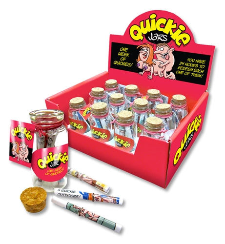 Quickie Jars - 12 Piece Display OZ-SJ-01-ED