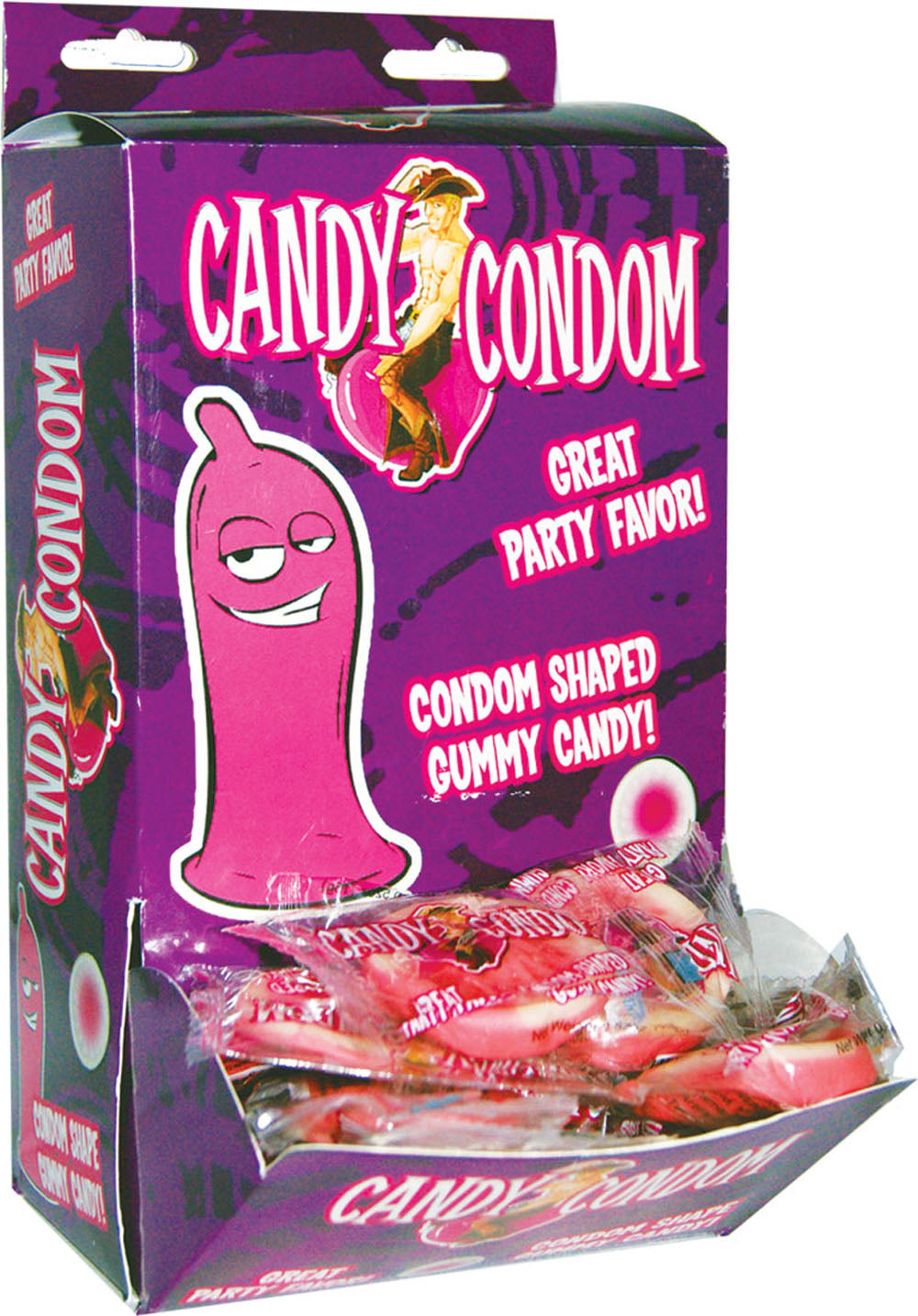 Candy Condoms  - 50 Pieces Display HTP2573D
