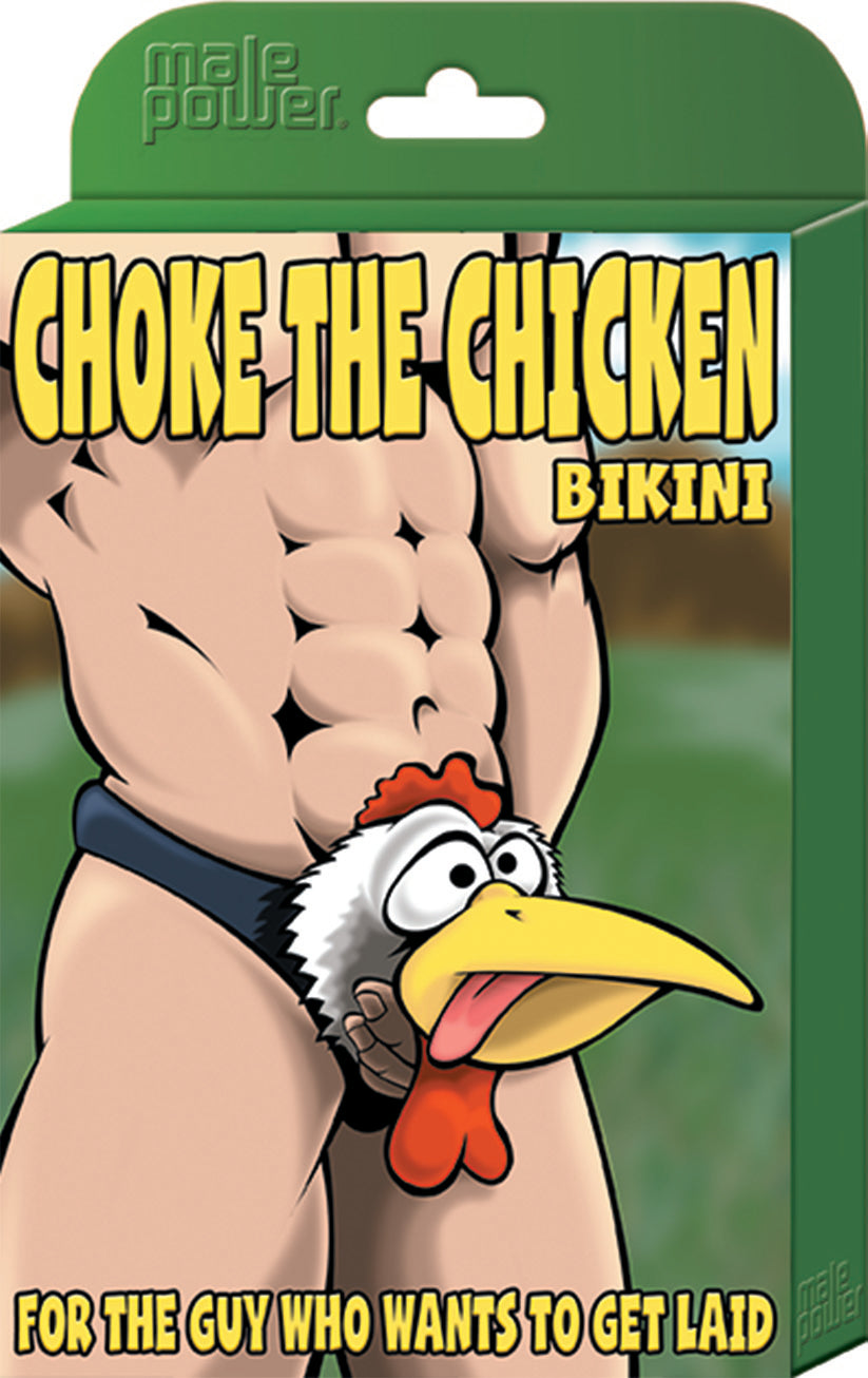 Choke the Chicken Bikini - One Size - Black MP-PAK725BKOS