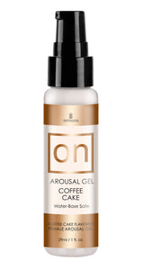 On Arousal Gel Coffee Cake 1 Fl. Oz. Bottle SEN-VL196