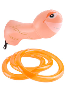 Mr. Party Pecker Inflatable Strap on Ring Toss Game PD5011-00