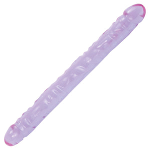 Crystal Jellies 18 Inch Double Dong - Purple DJ0287-06